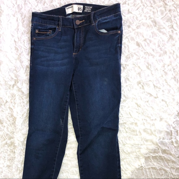 Dark Wash Garage Jeans - Picture 3 of 4